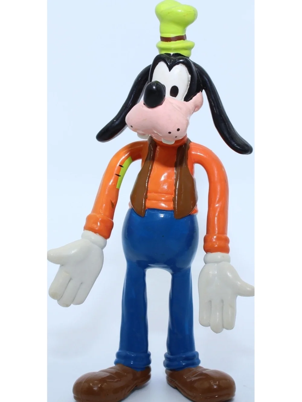 VTG Applause Disney Mickey Mouse Minnie Mouse & Goofy Flexible Figure Lot 3 Pcs